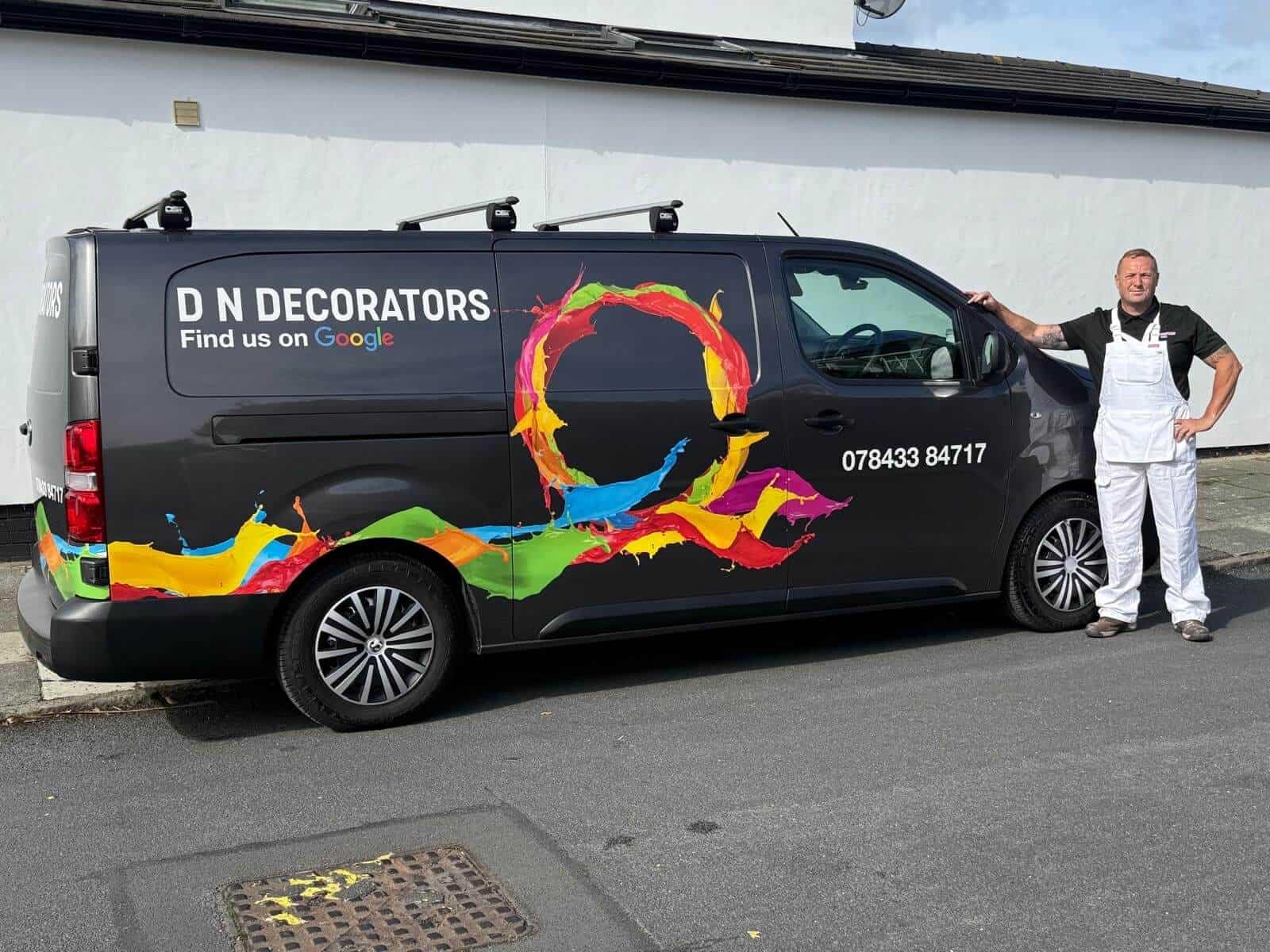 Commercial painting equipment and project work Wirral